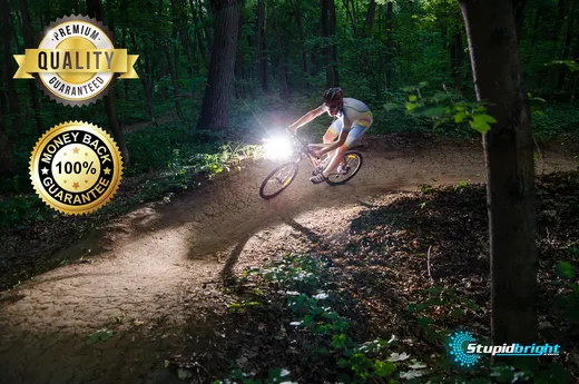 STUPIDBRIGHT™ WATER & SHOCK PROOF 8.4v LI-ION RECHEARGABLE BATTERY PACK CHARGER INCLUDED: 8800mAh