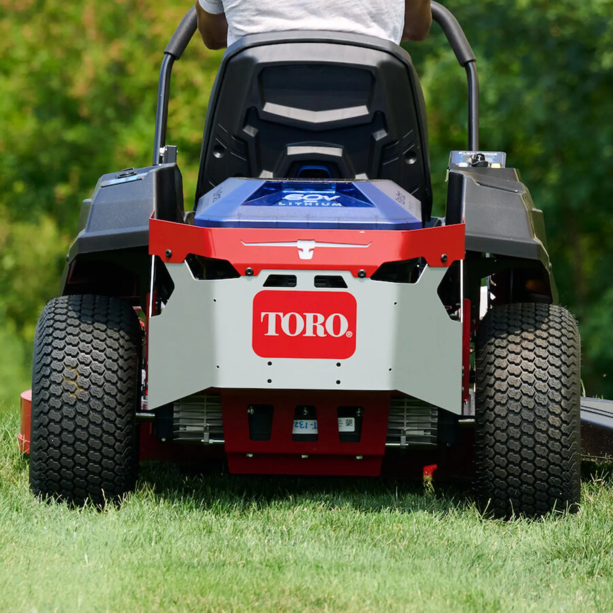 Toro 60V MAX 54 in. TimeCutter MyRIDE Zero Turn Mower w/ (5) 10.0Ah & (1) 4.0Ah Batteries and Charger| 75851 | Discount Item - Winter Garden