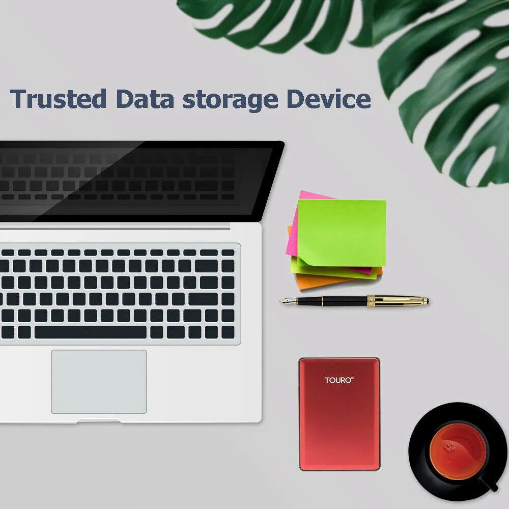 Touro S Portable External Hard Drive 500GB USB 3.0 for PC, Mac, Laptop - 0S03784