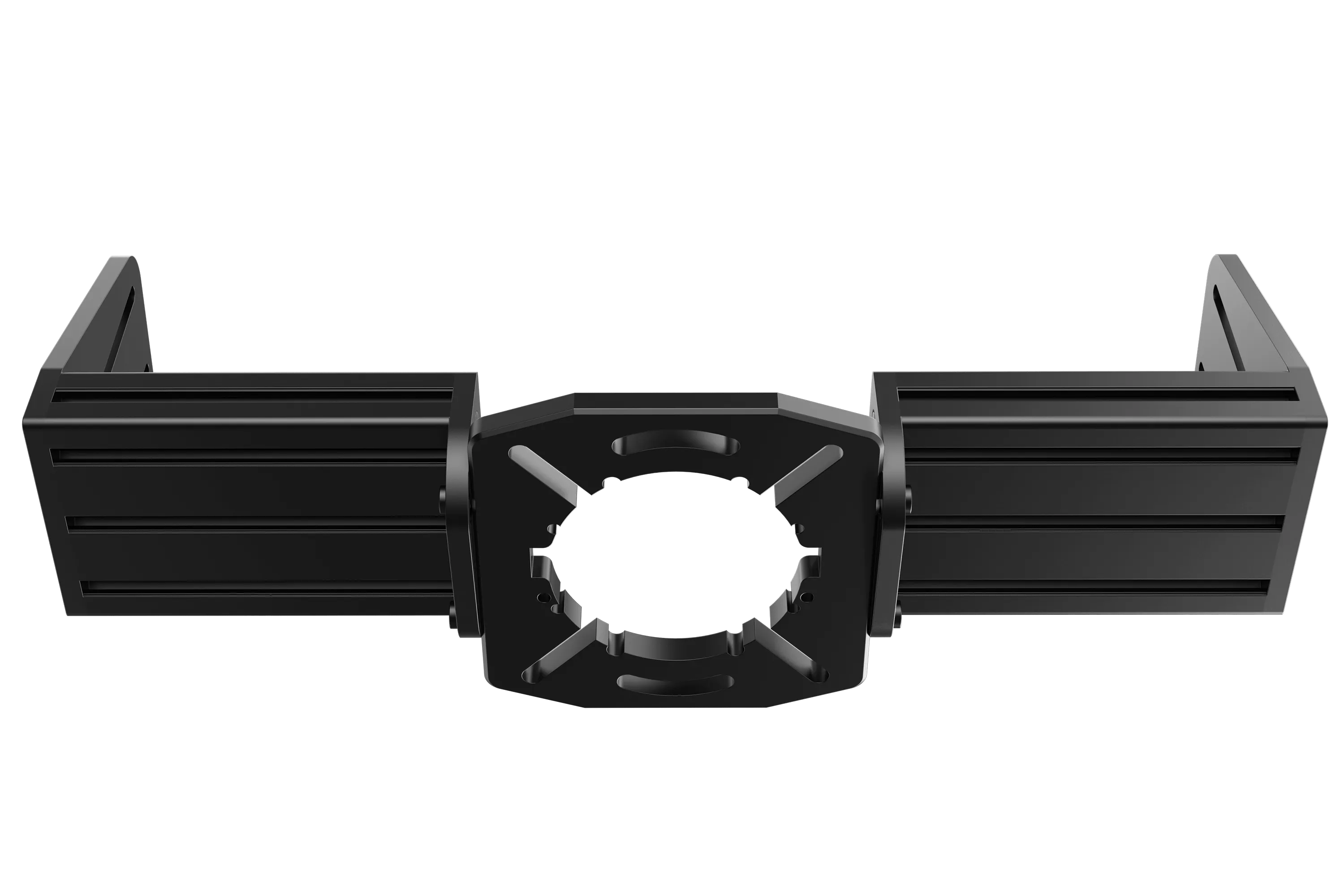 TR-One Black Fully Adjustable Direct Fit Wheel Mount for Simucube, VRS, Accuforce, OSW, Mige etc