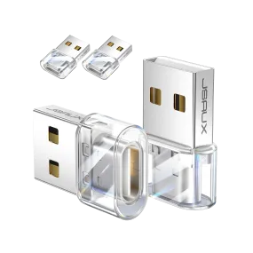 Transparent USB to USB-C Adapter