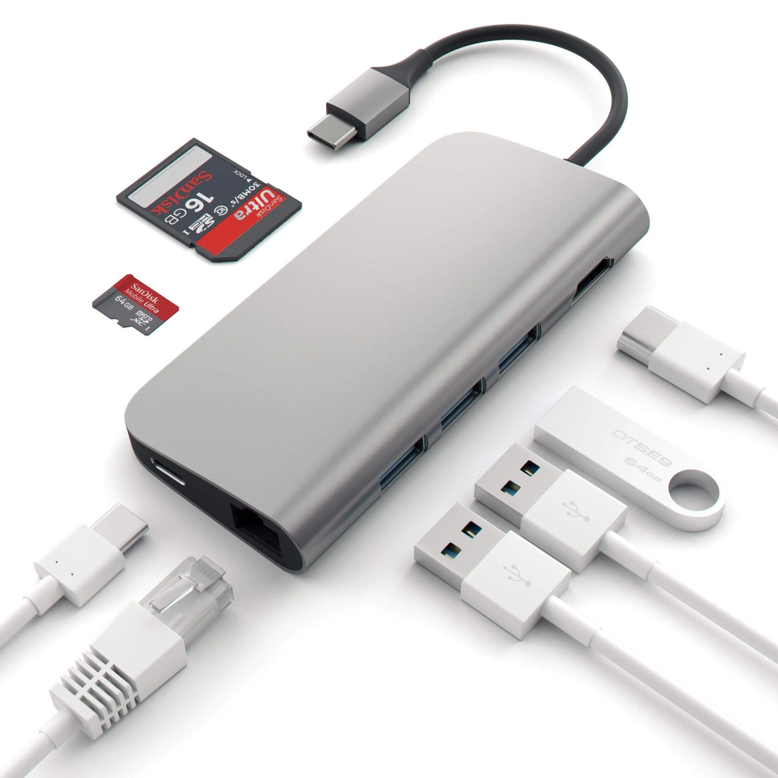 Type-C Multi-Port Adapter 4K with Ethernet