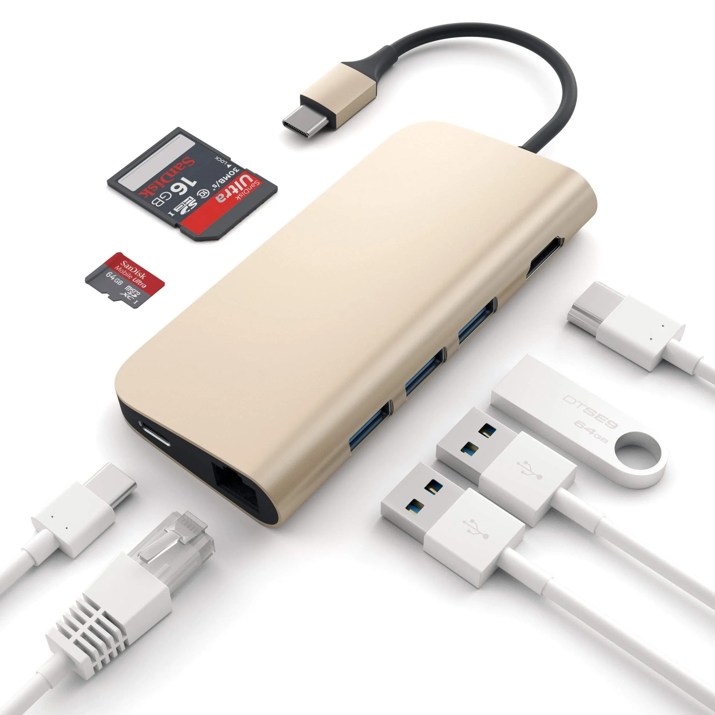 Type-C Multi-Port Adapter 4K with Ethernet