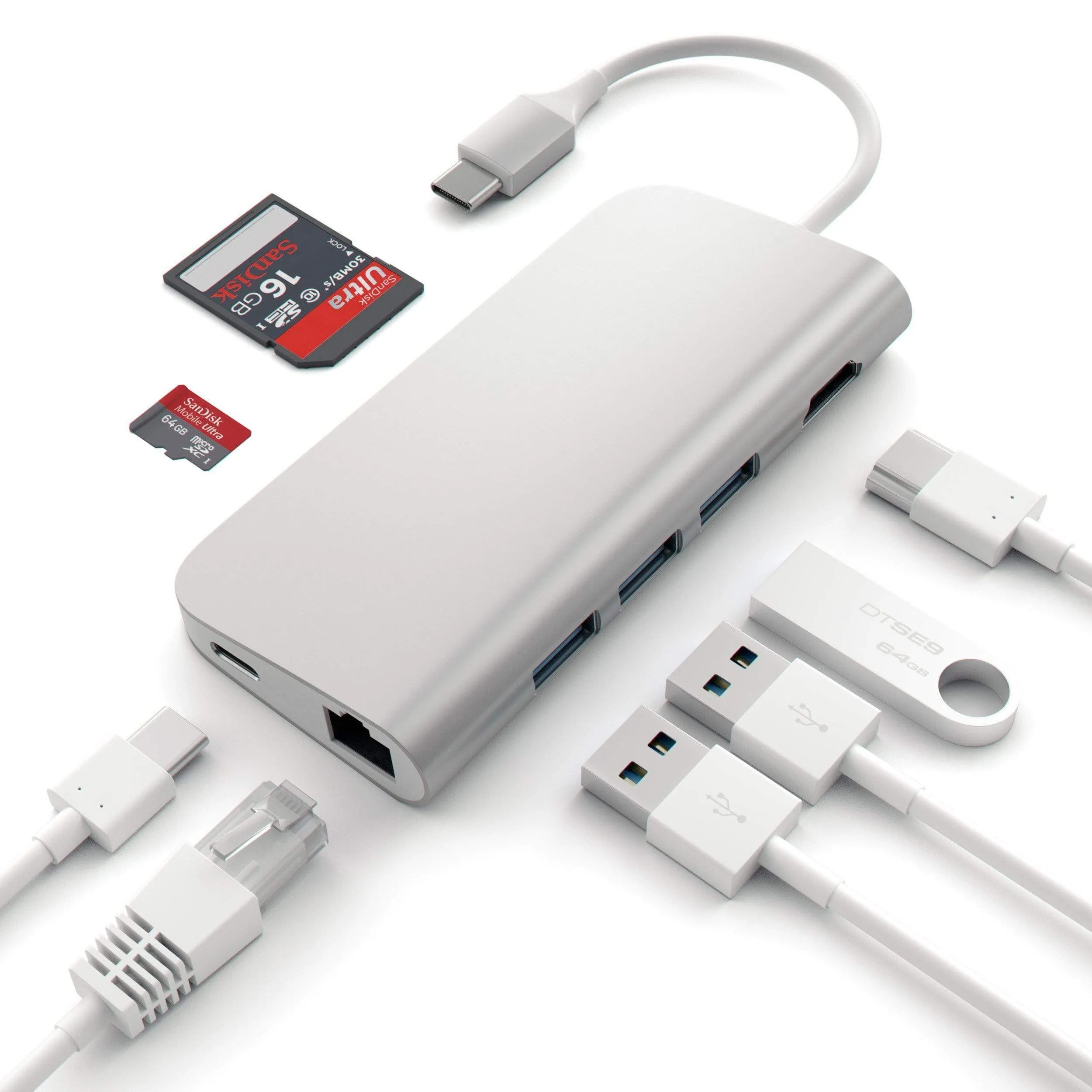 Type-C Multi-Port Adapter 4K with Ethernet