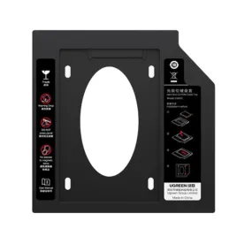 UGREEN 2.5" SATA III HDD/SSD Caddy Cradle Box with 5TB Support Capacity and Up to 6Gbs Data Transmission for PC, Computer, Desktop, Laptop | 70657