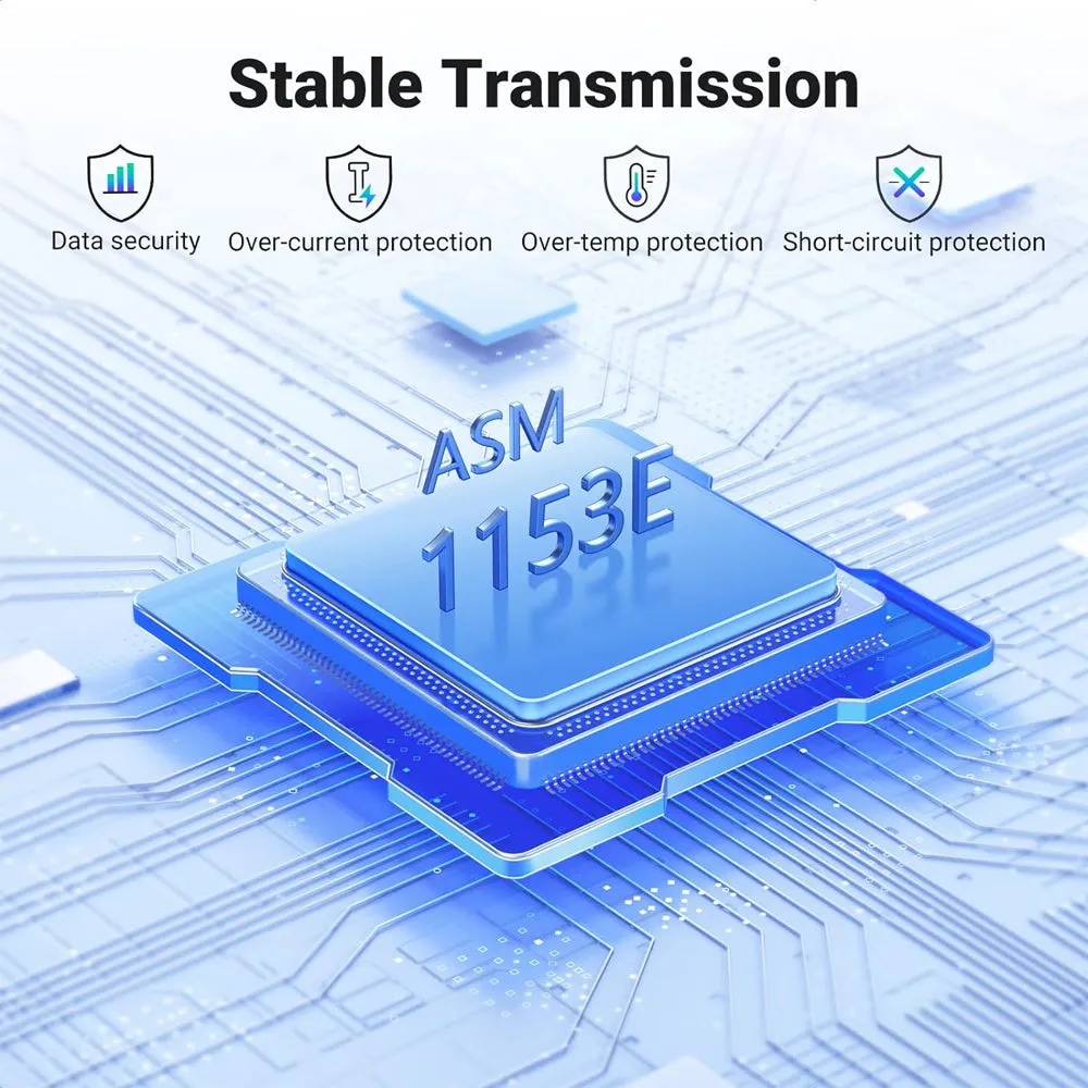 UGREEN SATA III to USB C 3.1 Gen 1 Adapter Cable with 5Gbps Data Transfer Rate for 2.5" SSD & Hard Disk Drive to PC, Desktop Computer, Laptop, TV, etc. - Supports Windows, macOS, Linux, Chrome OS | 70610
