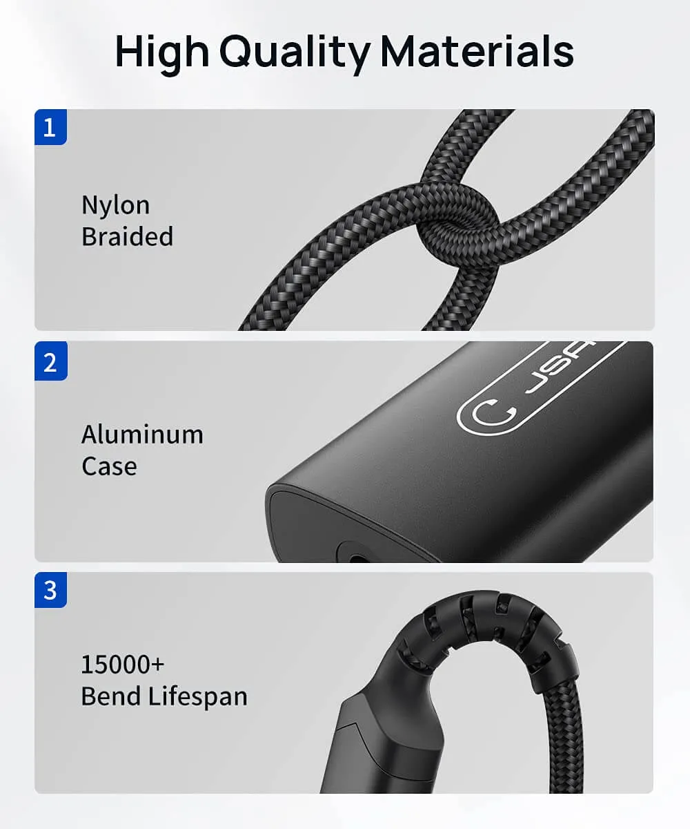 USB-C to 3.5mm Audio and Charging Adapter