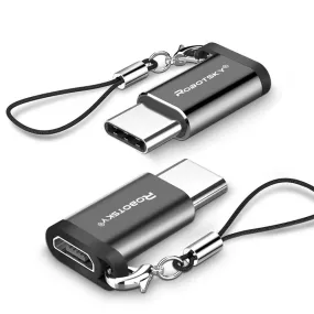 USB Type-C Male to Micro USB Female Adapter