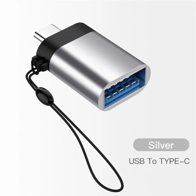 USB typec otg adapter Fast Type C to usb 3.0 converter usb-c type-c charge data sync cable for samsung huawei xiaomi macbook