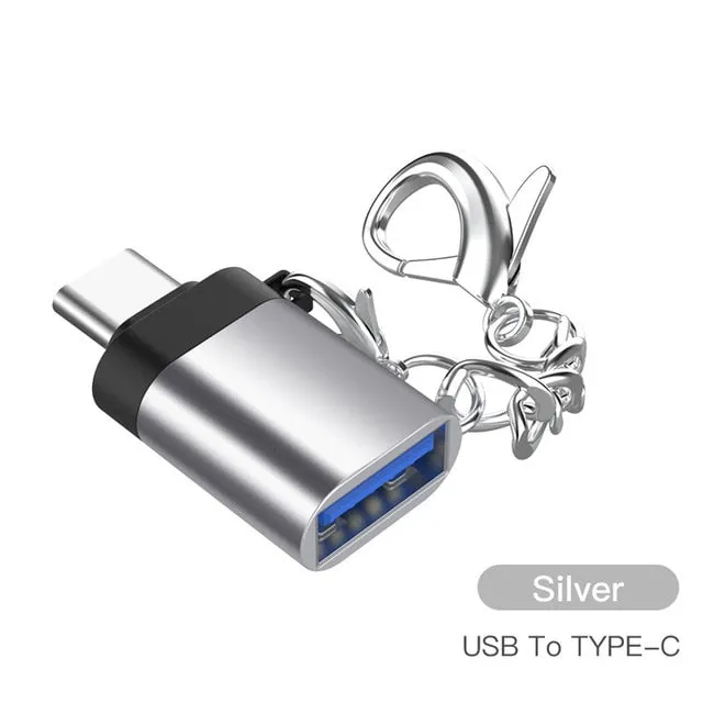 USB typec otg adapter Fast Type C to usb 3.0 converter usb-c type-c charge data sync cable for samsung huawei xiaomi macbook