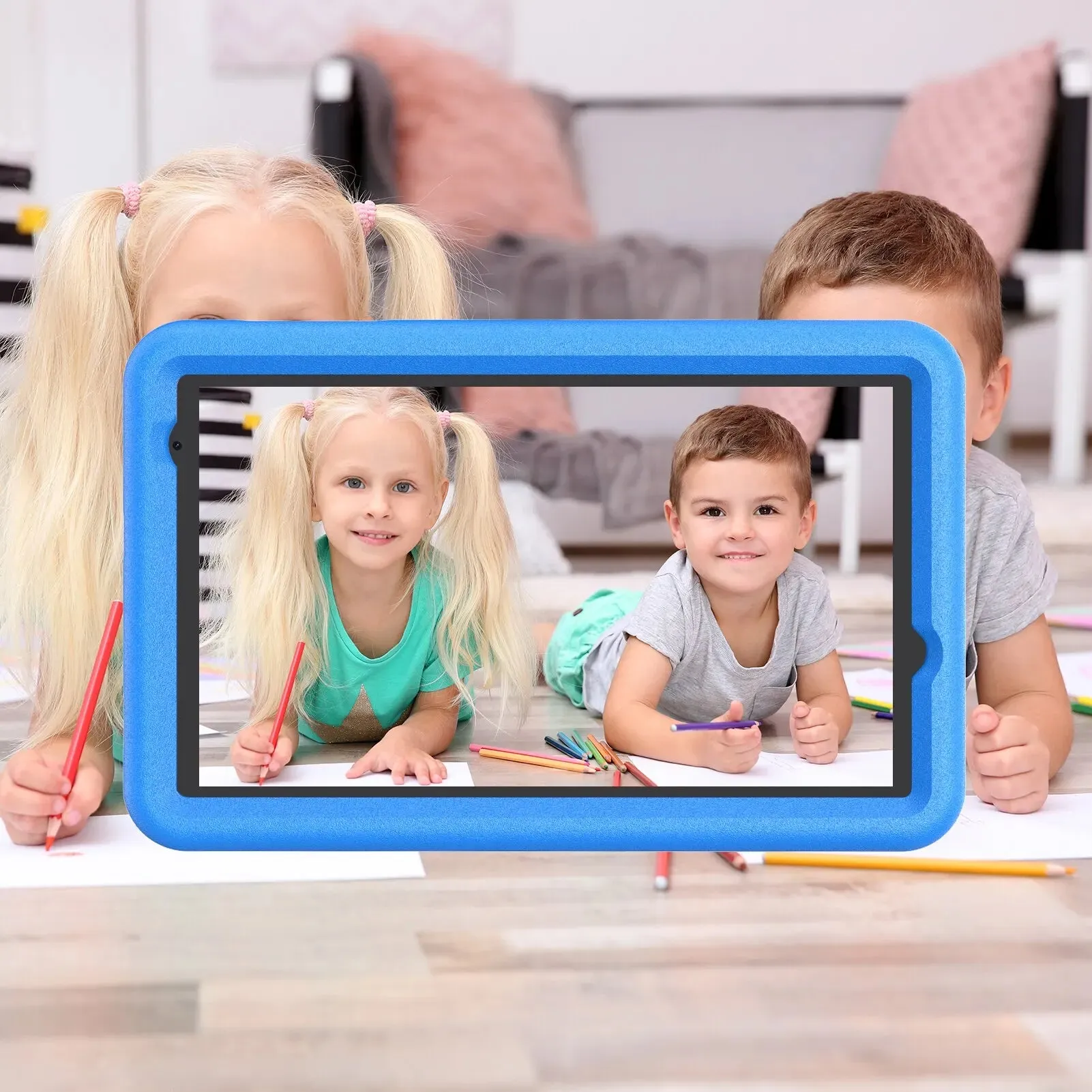 VASOUN Kids Tablet 8 Inch, Android 13 Quad Core, 8Gb(4 4Expand)Ram 64Gb ROM, 5000Mah, Dual Camera, Wifi, Parental Control