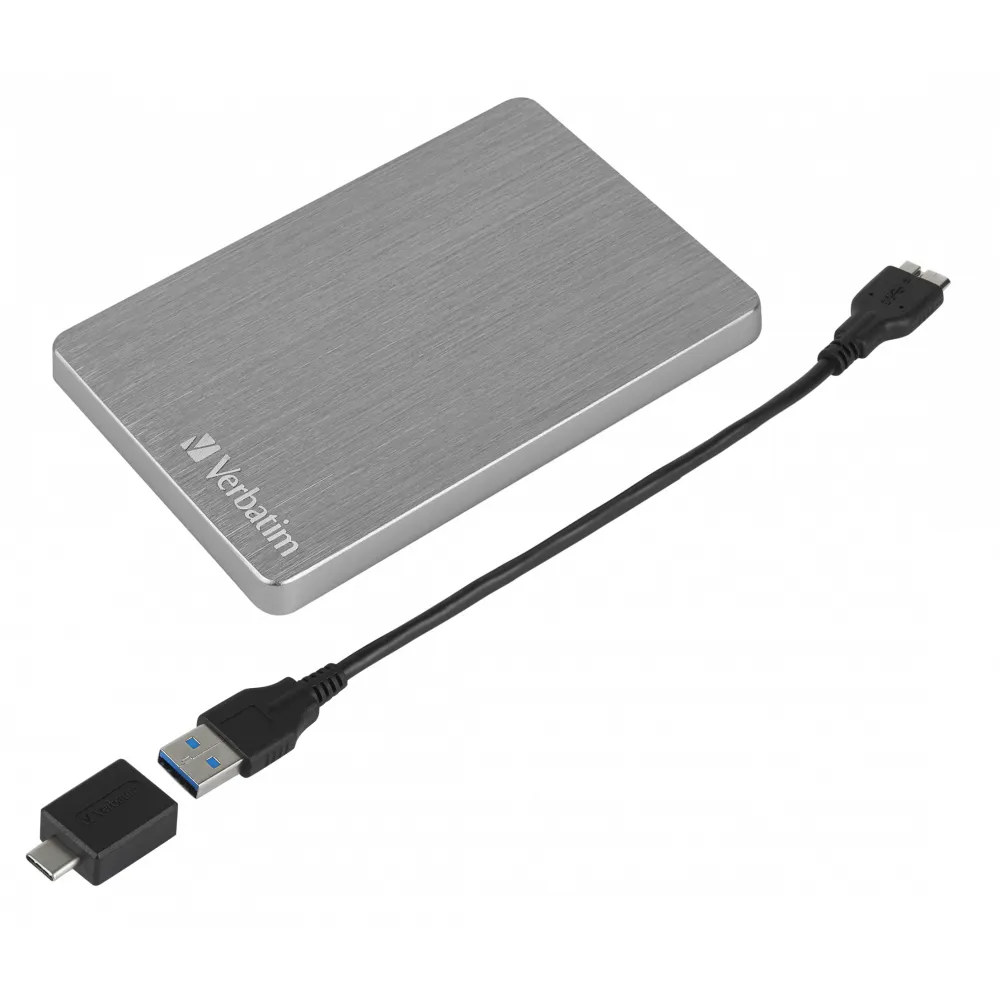 Verbatim Store 'n' Go 1TB Portable Hard Drive - Space Grey | 53662