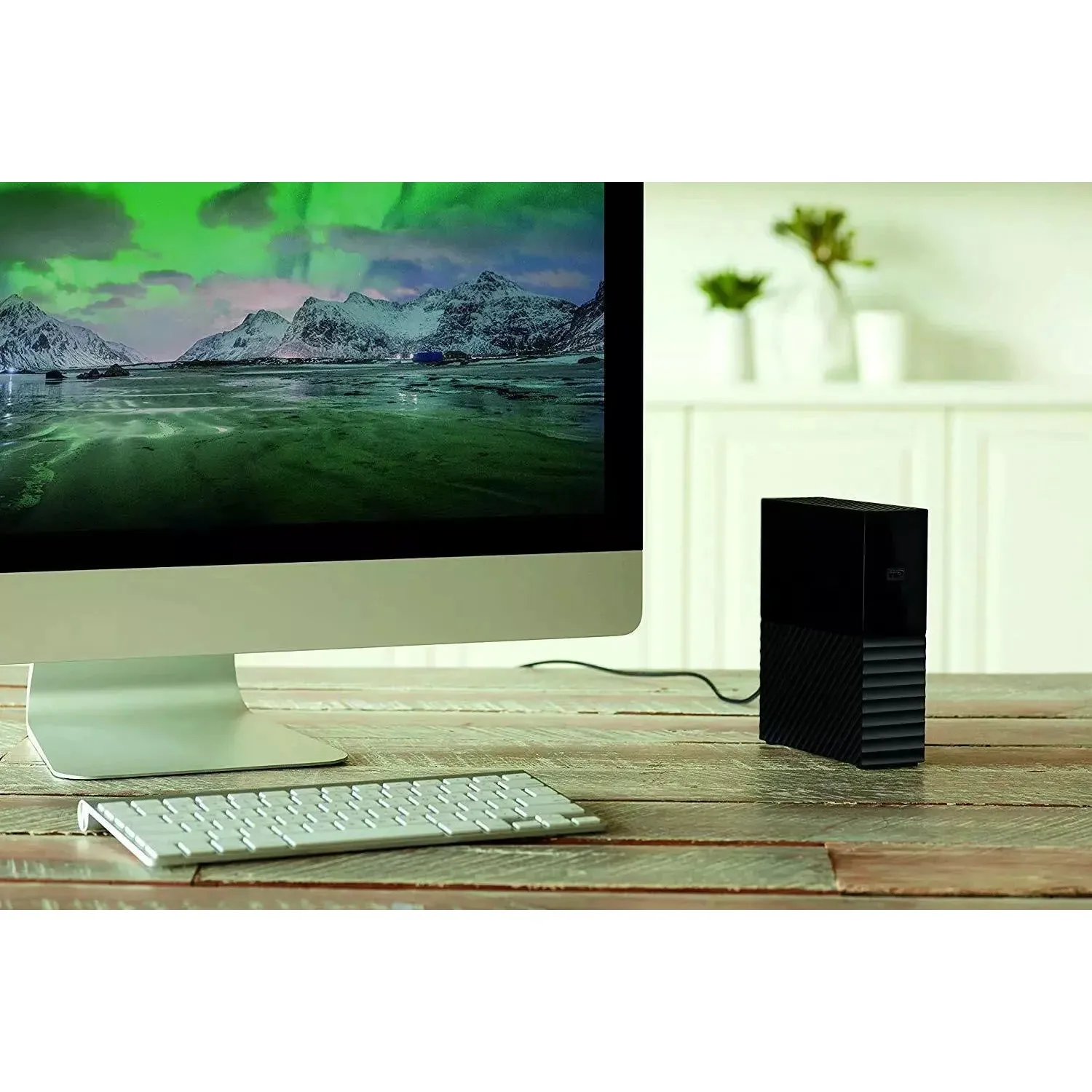 WD My Book Elements 4TB External Desktop Hard Drive - White