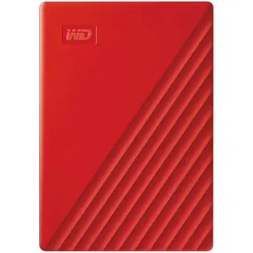 WD My Passport 2TB Portable Hard Drive USB 3.0 [2019] (Red)