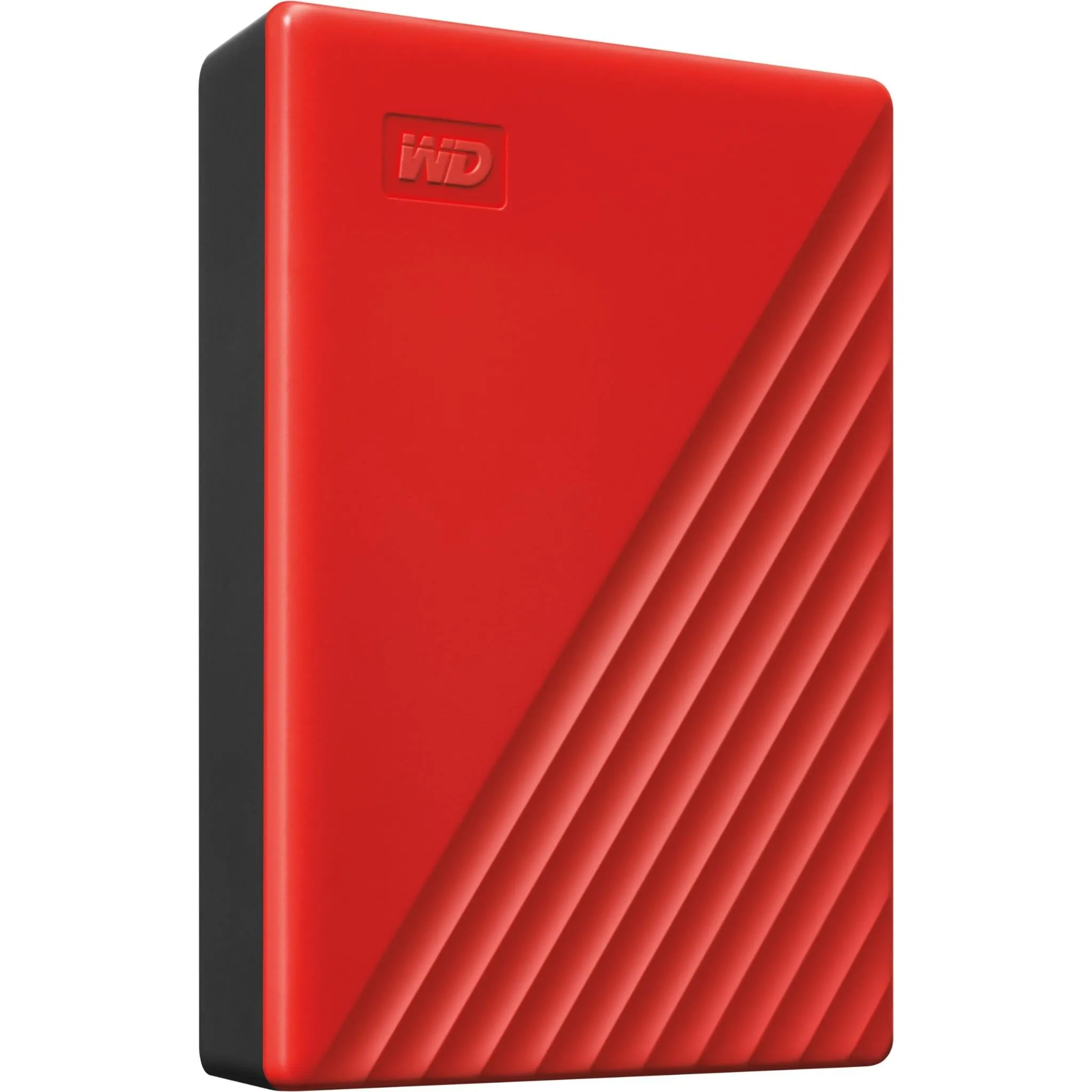 WD My Passport® 6TB Portable HDD Storage (Red)