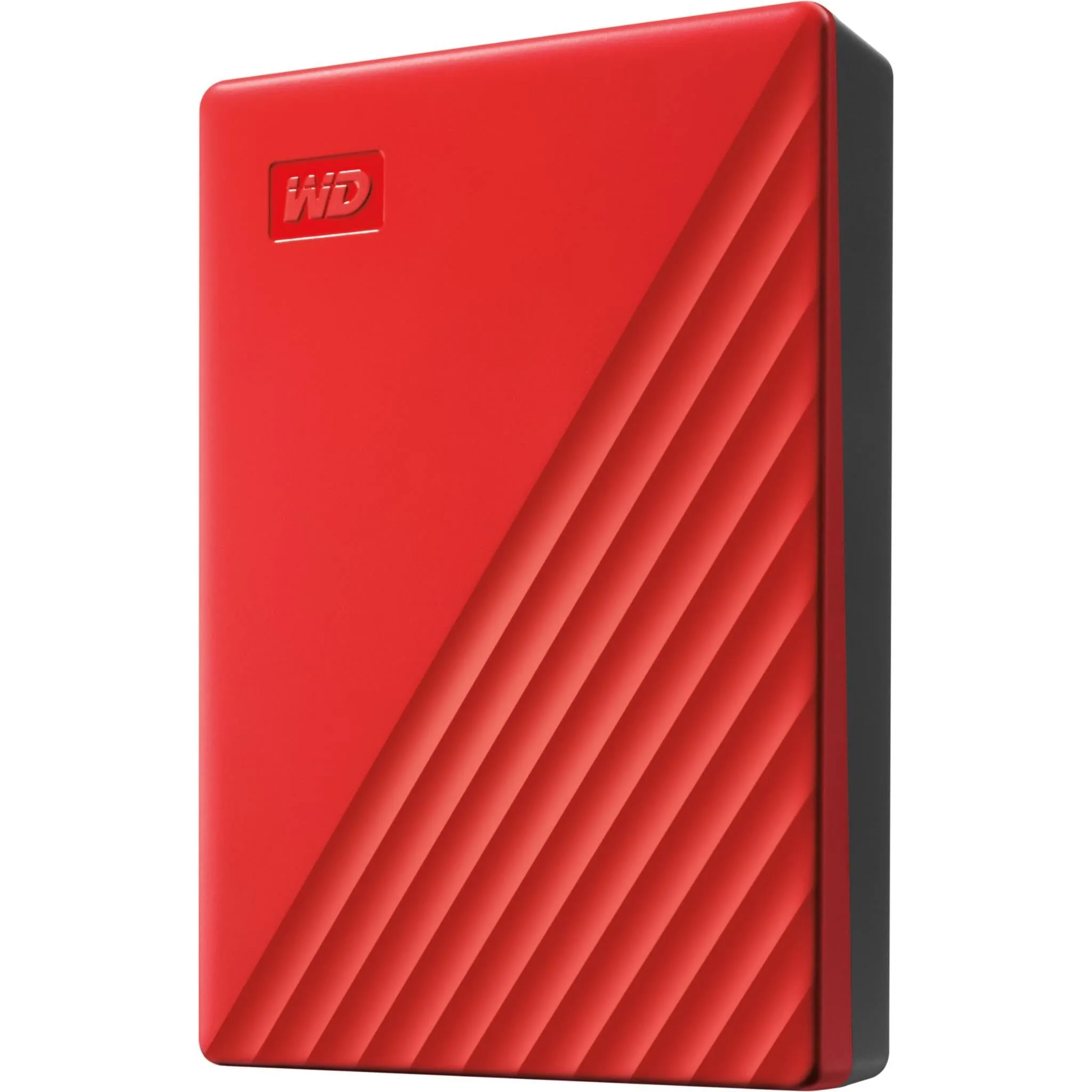 WD My Passport® 6TB Portable HDD Storage (Red)
