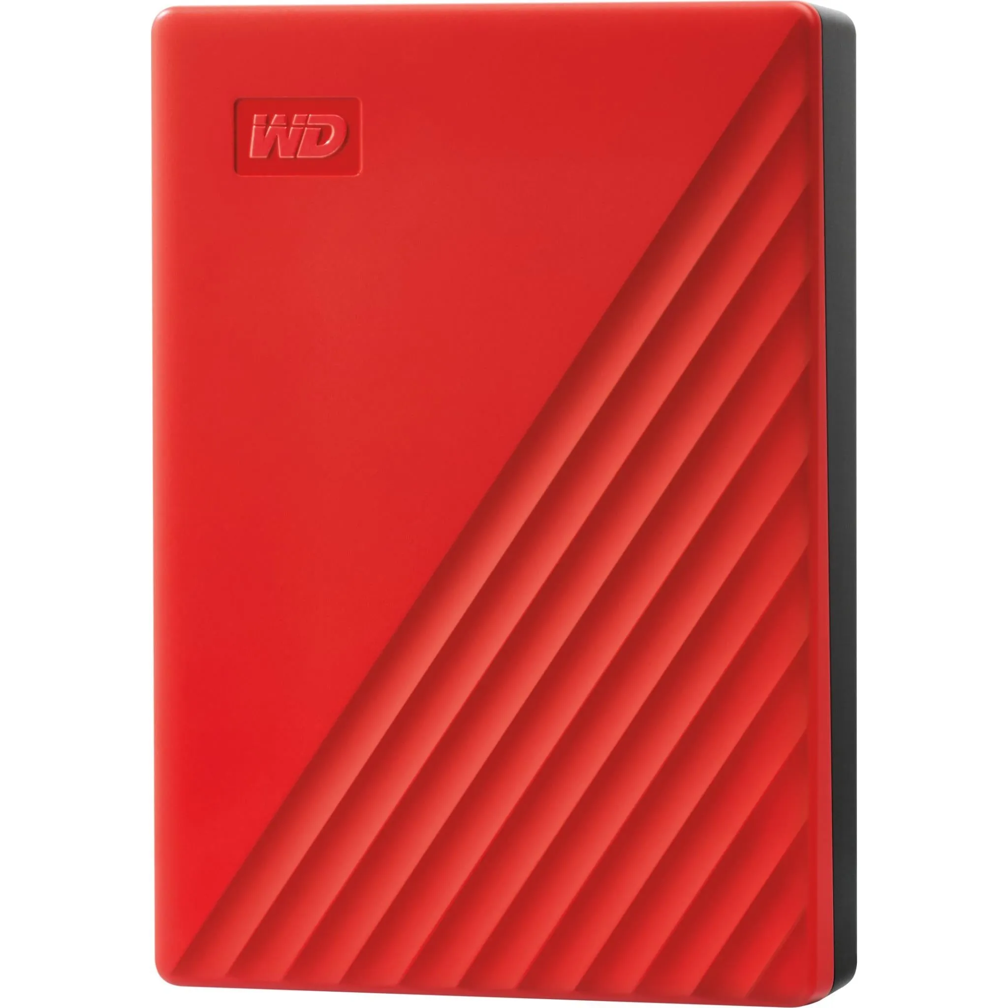 WD My Passport® 6TB Portable HDD Storage (Red)