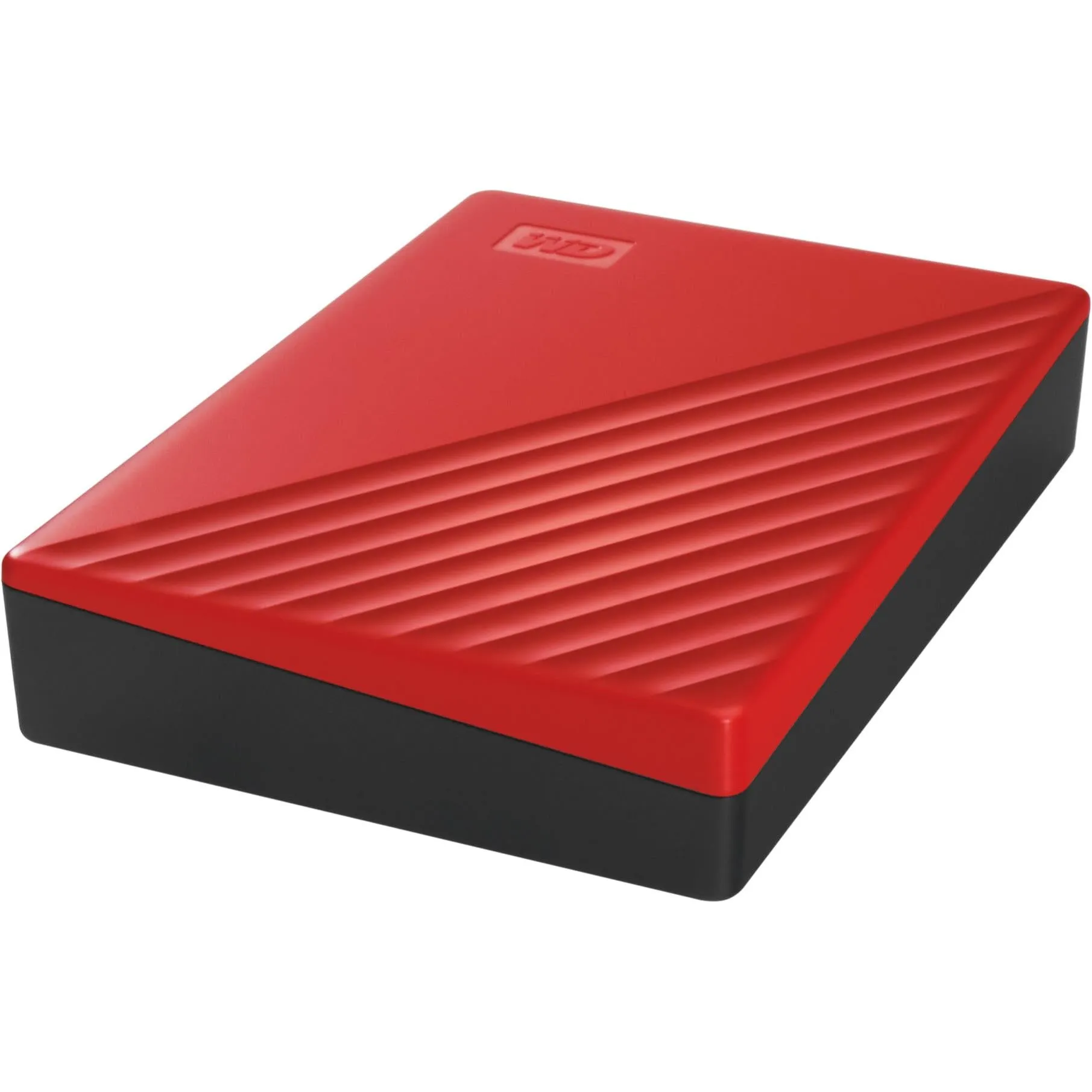 WD My Passport® 6TB Portable HDD Storage (Red)
