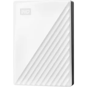 WD My Passport® 6TB Portable HDD Storage (White)