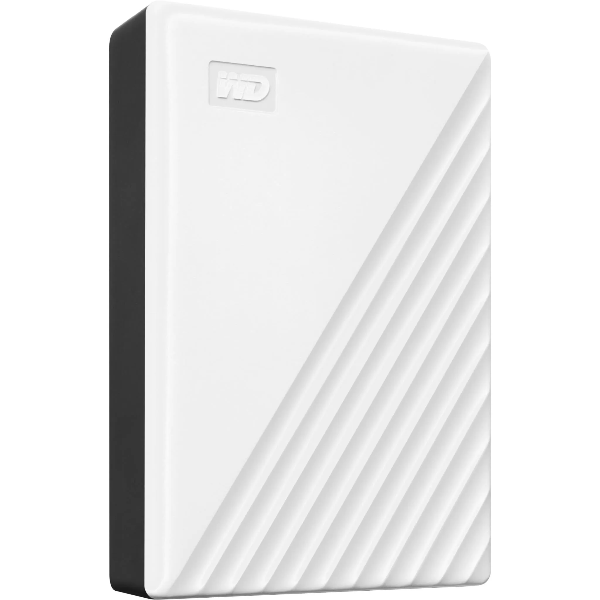 WD My Passport® 6TB Portable HDD Storage (White)