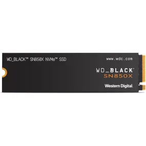 WD_BLACK SN850X 1TB PCIe Gen4 NVMe M.2 Gaming SSD, 7300 MB/s Read, 6300 MB/s Write