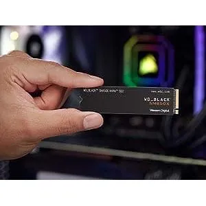 WD_BLACK SN850X 4TB, M.2 2280, NVMe SSD, Gaming Drive, Gen 4 PCIe, Read speeds up to 7300 MB/s