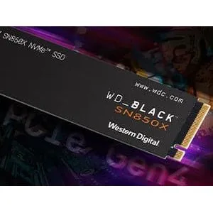 WD_BLACK SN850X 4TB, M.2 2280, NVMe SSD, Gaming Drive, Gen 4 PCIe, Read speeds up to 7300 MB/s