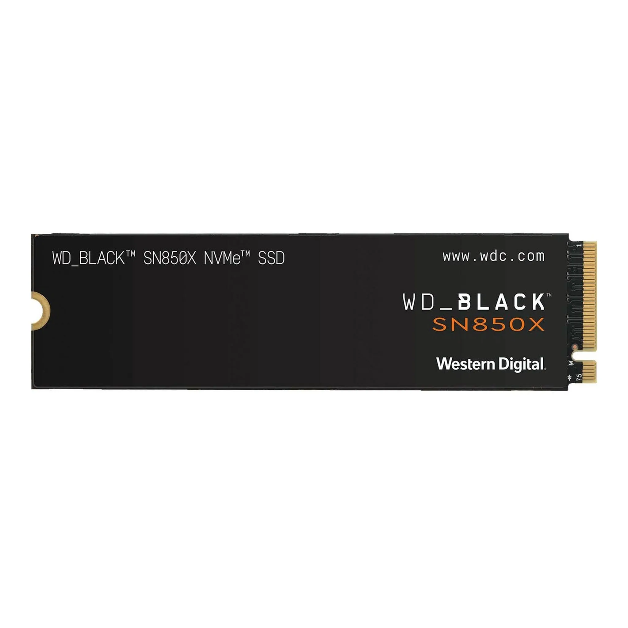 Western Digital WDS100T2X0E 1TB WD Black SN850X M.2 2280 PCIe NVMe 4.0 Solid State Drive